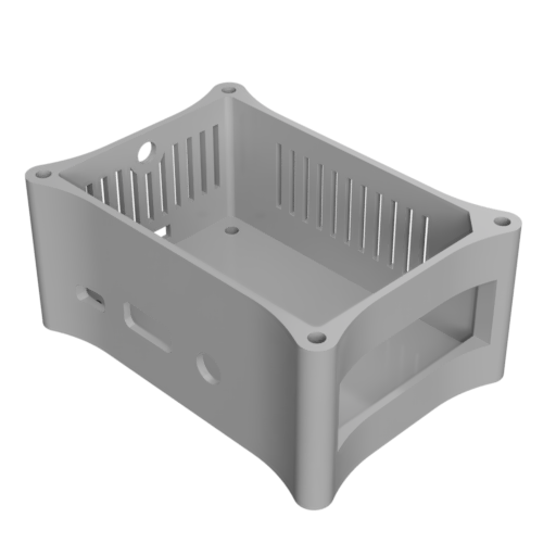 Modello 3D corpo del gateway zigbee ethernet / wifi